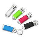 RAOYI USBメモリ 32GB USB2.0 5個セット キャップ...(2)