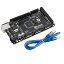 ELEGOO Arduino用 MEGA2560 R3ボード mega2560 MEGA16U2 + USB ケーブル (黒)