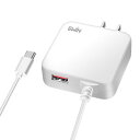 EWiN USB充電器 合計3.4A 急速充電 USB タイプc 急速充電器 Type-Cケーブル一体型 Smart IC搭載 ACアダプター 1.5mケーブル 折りたたみ式プラグ PSE認証済正規品 iPhone & Android & iOS &ゲーム機など対応