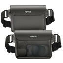 Lamicall 【2個セット】防水 ポーチ 雨の日 海 プール : IPX8 小物入れ スマホ 防水ケース 収納 ぼうすい ぽーち バッグ すまほ アイフォン 携帯 けいたい 肩かけ 調整可能 斜め掛け 大容量 三重チャック 海水浴 釣り iPhone 16 15 14 plus pro promax 13 mini 12 se Huawei