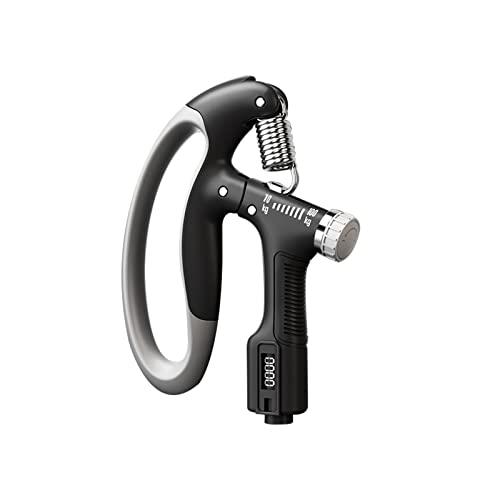 GreenGee 握力増強器 エクササイズ 握力グリッパー カウンター付き 10-100kg 負荷調整可能 ハンドグリッパー ストレス解消 リハビリ器具 テニス 野球 握力強化訓練 握りやすい 滑りづらい 男女兼用 ポリプロピレン (黒) GreenGee 握力増強器 エクササイズ 握力グリッパー カウンター付き 10-100kg 負荷調整可能 ハンドグリッパー ストレス解消 リハビリ器具 テニス 野球 握力強化訓練 握りやすい 滑りづらい 男女兼用 ポリプロピレン (黒)