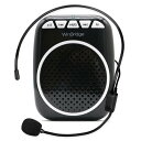【当店限定!エントリーでポイント5倍!】W WINBRIDGE 拡声器 ハンズフリー拡声器 小型 ポータブル拡声器 有線ヘッドマイク付き USBドライバ/TFカード対応 イベント 会議 店頭販売 観光ガイドなどに最適 拡声器WB001