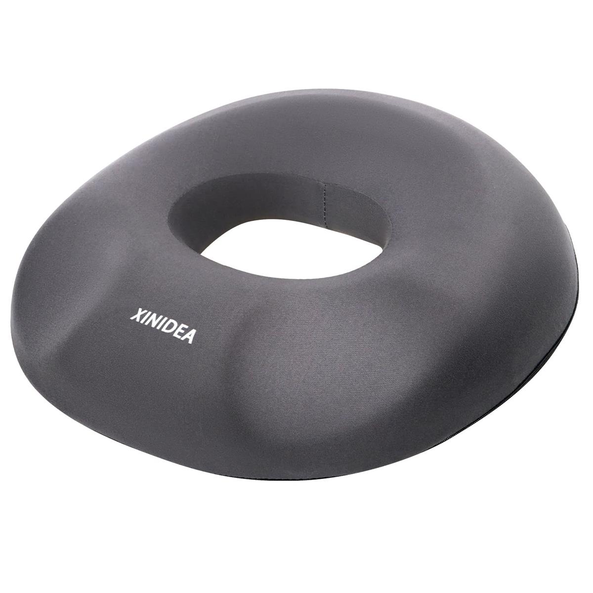 【ヒップ人間工学設計】 XINIDEA円座クッション お尻の痛みを解消 姿勢矯正クッション｜3層圧力分散、..