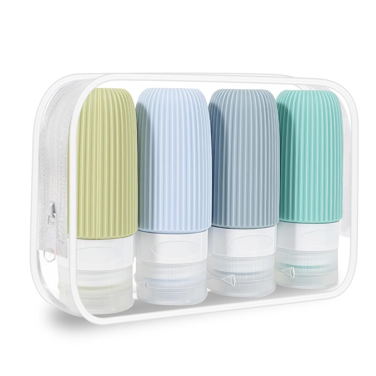 【トラベル雑誌掲載】旅行用トラベルボトル シャンプーボトル 旅行 便利グッズ 携帯用旅行詰め替えボト..