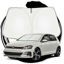 【当店限定!エントリーでポイント10倍】ruiya 新型 フォルクスワーゲン専用 Golf7 7.5 ゴルフ7 ゴルフ7.5 サンシェード フロントガラス用 パラソル 車用サンシェード UVカット 日よけ 車中泊 折り畳み式