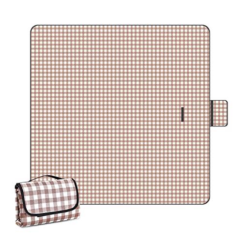 KR KITCHENRAKU レジャーシート 厚手 大きめ ピクニックシート コンパクト 軽量 防水 ...