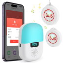 【当店限定!エントリーでポイント10倍】Richday ナースコール 家庭用 WIFI 呼び出しベル介護アプリでスマホ連動 SOSコールボタン 見守り 高齢者 ...