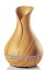 ENERG e's Vase 超音波式卓上加湿器 アロマディフューザー 400ml お洒落な木目調インテリア・タイプ 空焚き防止機能、タイマー機能、静音/乾燥、花粉症などの軽減に最適 T11-EN1522