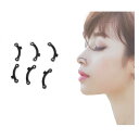 【当店限定!エントリーでポイント10倍】3D鼻プチ 柔軟性高く 鼻のアイプチコポン 美鼻スジ効果アイテム 矯正プチ 整形せず 3サイズセット 鼻プチ 安い 人気 シリコン 痛くない 小さめ 団子鼻や豚鼻 ぺちゃんこ鼻の矯正