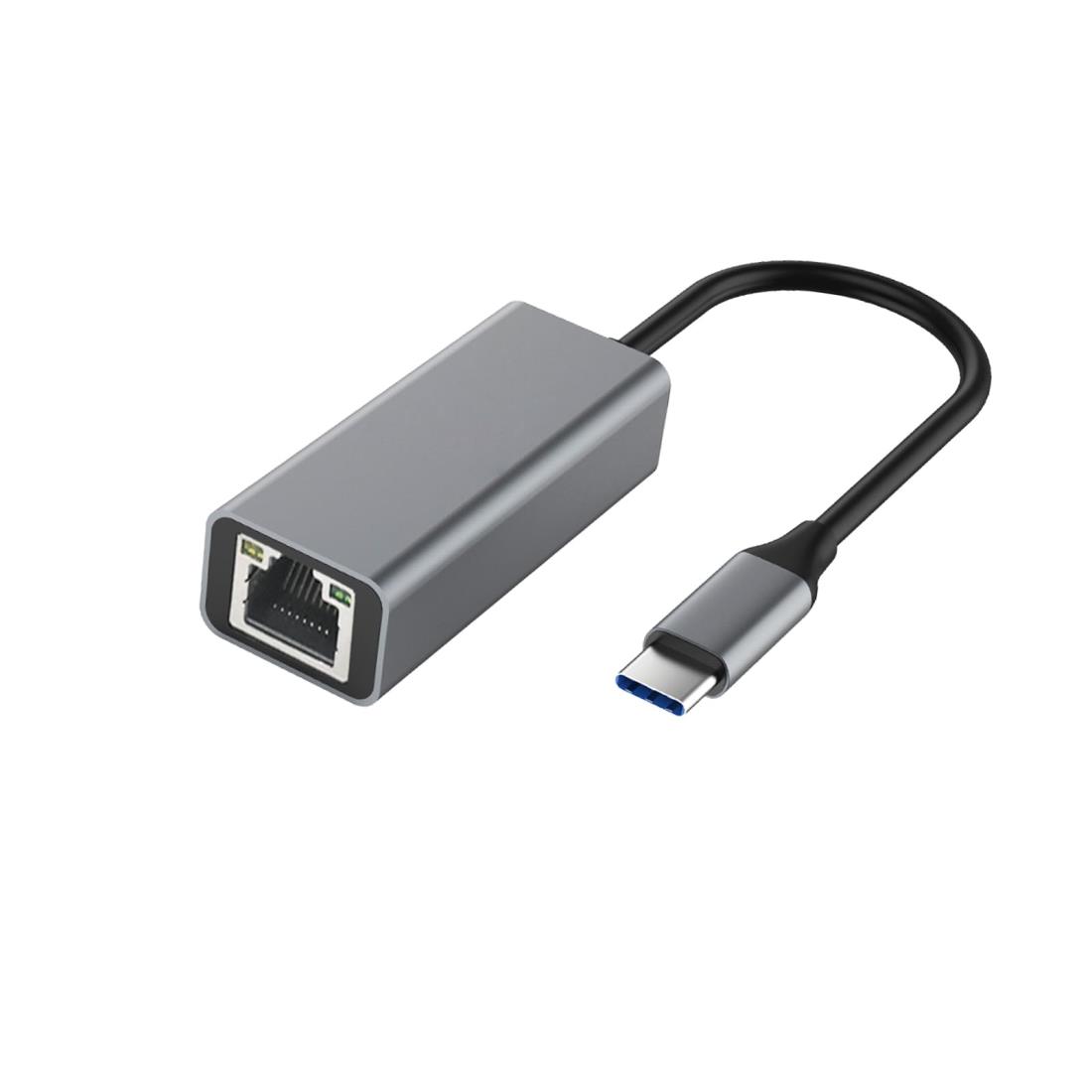 USB LAN 有線LANアダプタ Switchに対応 インターネット変換アダプター USB C To RJ45 10/100/1000Mbps超高速通信 USB-C 有線LANアダプタ 有線LAN アルミ合金 ニンテンドースイッチ Windows/Mac OS/Linus等対応