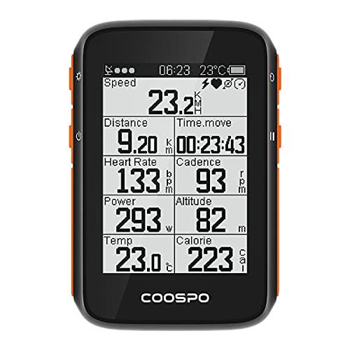 【当店限定！エントリーでポイント5倍】COOSPO サイクルコンピュータ GPS サイコン ワイヤレス 自転車..