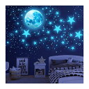 happykau 夜光シール(1049点セット) 蓄光星+月+流星 光るシール 光るウォールステッカー 星シール 蓄光シール きらきら 光るシール窓ステッカー 星空 きらきら 部屋飾り雰囲気満点 部屋におしゃれ 天丼 部屋 装飾品 子供部屋用 (青)