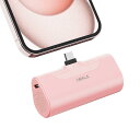 iWALK モバイルバッテリー 超小型 iPhone 4500mAh コネクター内蔵 コードレス 軽量 直接充電 iPhone 15/15 Pro Max、iP...