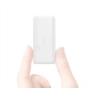 TNTOR モバイルバッテリー 軽量 超小型 持ち運び便利 5000mAh スマホ充電器 iPhone&Android各機種対応 iPhone 15対応 電熱ベスト対応 スティック型(Type-Cケーブル付き 日本語説明書付き)【PSE認証済】ホワイト