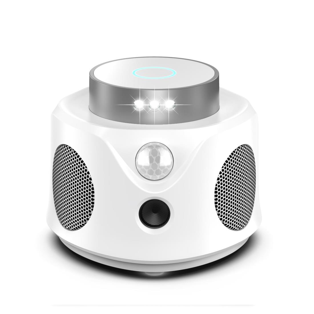 ネズミ 駆除 ゴキブリ PIRセンサー 360°スピーカー 害虫防除 強力 静音 超音波 電磁波 有効範囲350平米..