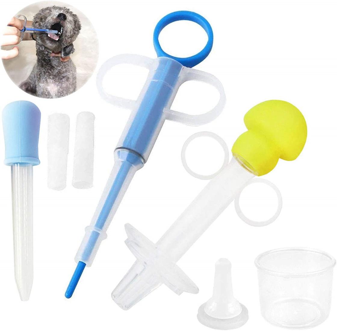 BarleyCorn ペット 投薬器 給水 シリンジ 介護補助 流動食 給水器 犬猫用 ペットピル 摂食ツール 経口投薬器 経口投薬器ペット薬用品 ジェントルフ...