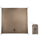 【当店限定!エントリーでポイント10倍】OneTigris SOLO HOMESTEADテント専用グランドシート テントシート240x240 軽量 キャンプ 登山 ピクニック