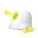 All For Paws 犬 ボールランチャー おもちゃ 自動 ボール投げ 犬用 ロボピッチャ 発射距離3段階調整可能 自動ボールキャッチ 専用のミニテニスボー...