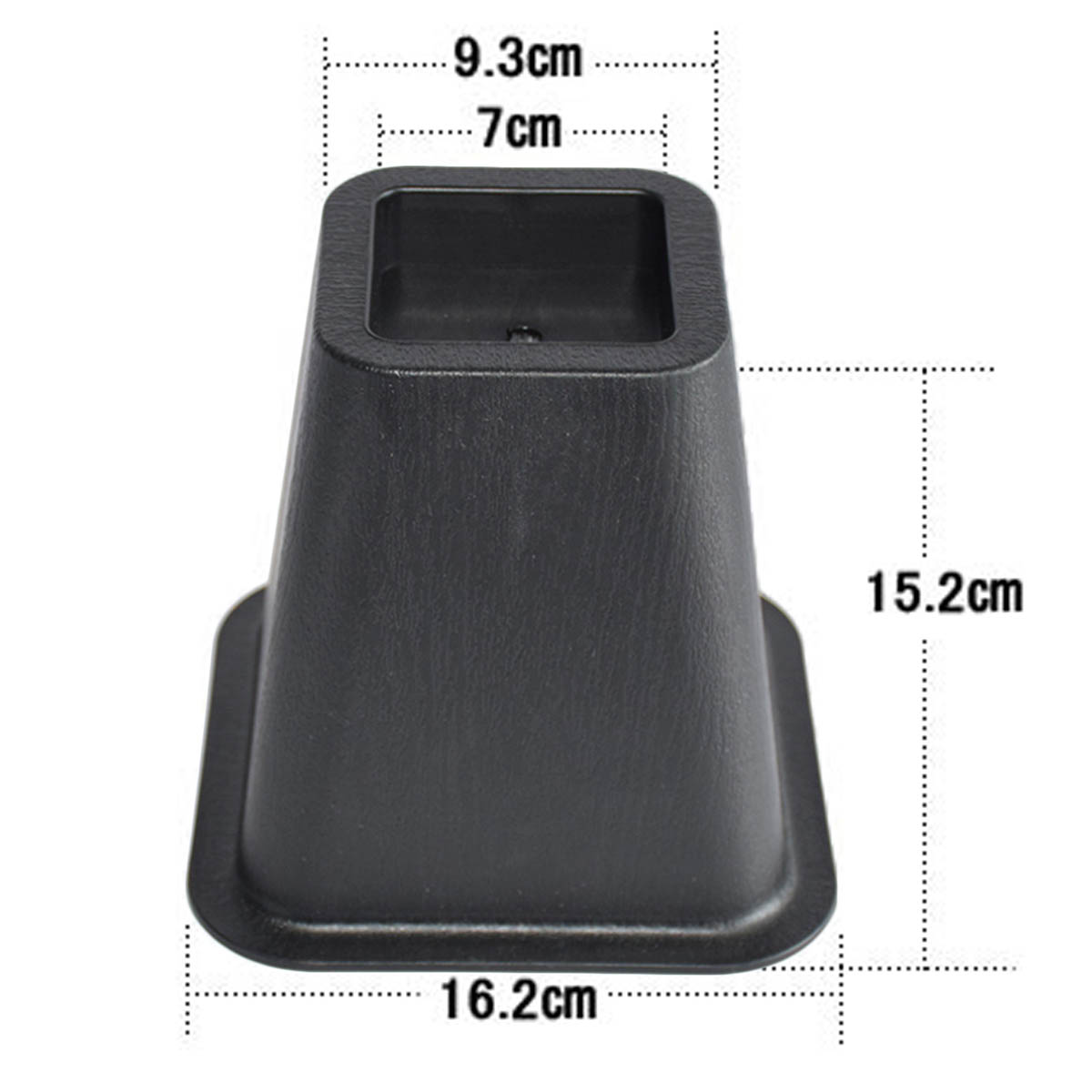 テーブル ベッド 高さ調節 高さ 調節脚 偉大な ベッドの高さ調節が簡単にできる 高さ調節脚 嵩上げブロック 高さを上げる ベッドの高さをあげる足 耐荷重 500kｇ 4個セット