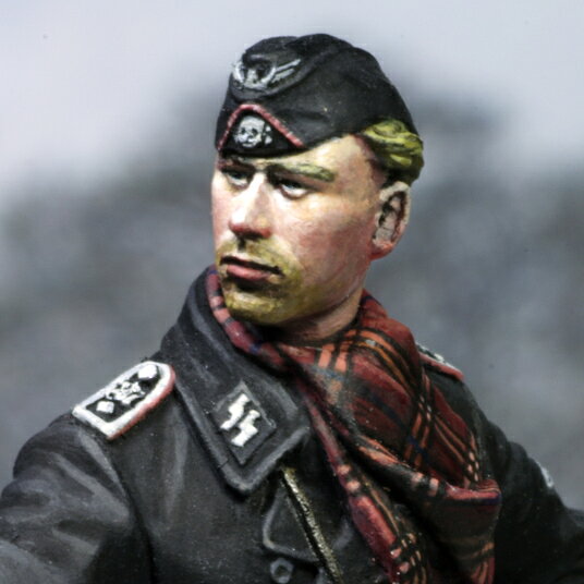 アルパインミニチュア レジンフィギュア 1/35 WWII ドイツ武装親衛隊 LAH機甲師団 下士官・将校 ハリコフ AM35058