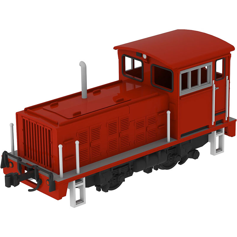 【12月再入荷予定】PLUM プラモデル 1/80 小型機関車 L型オレンジ PP252