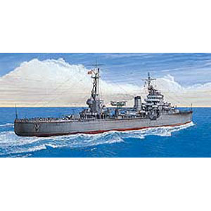 アオシマ プラモデル 1/700 ウォーターライン No.330 日本海軍軽巡洋艦 香椎