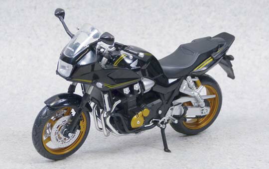 アオシマ プラモデル 1/12 完成品ダイキャストバイク Honda CB1300 SUPER BOLD'OR ブラック