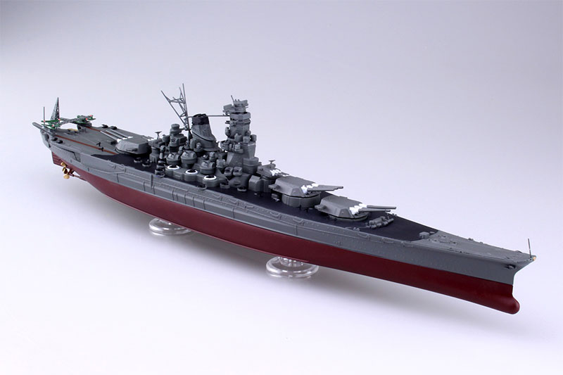 アオシマ プラモデル 1/700 艦船 フルハルモデル 日本海軍 戦艦 武蔵