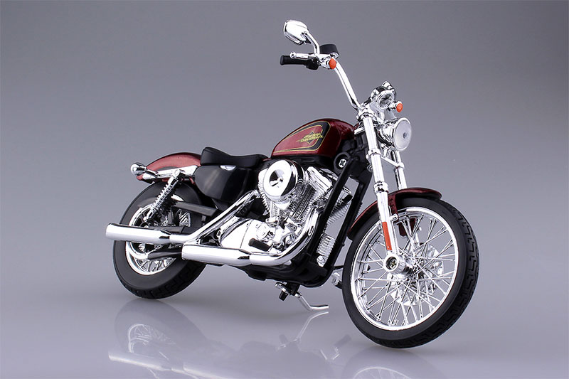 Maisto 1/12 完成品バイク HARLEY-DAVIDSON 2012 XL 1200V セ ...