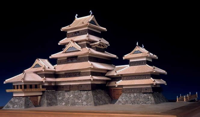 ウッディジョー 1/150 松本城