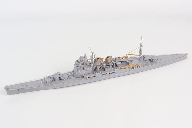 アオシマ 1/700 ウォーターライン 日本海軍 重巡洋艦 高雄型専用共通エッチングセット