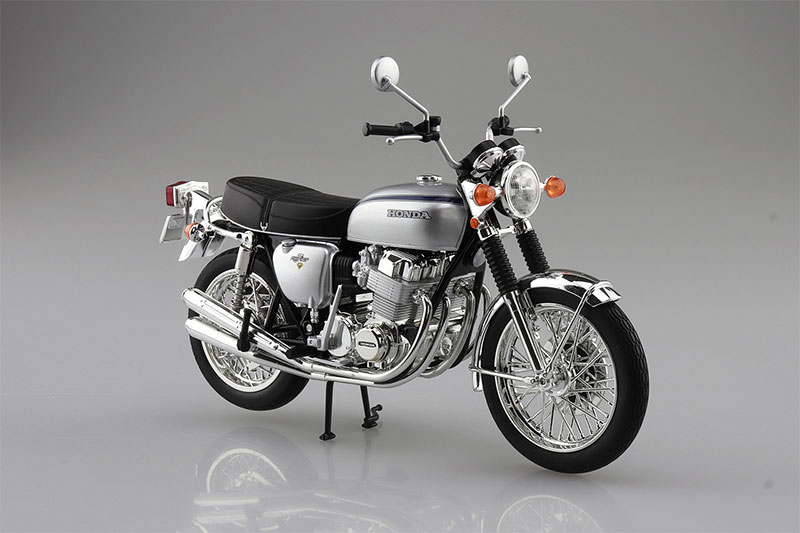 SKYNET 完成品バイク 1/12 Honda CB750FOUR K2 シルバー