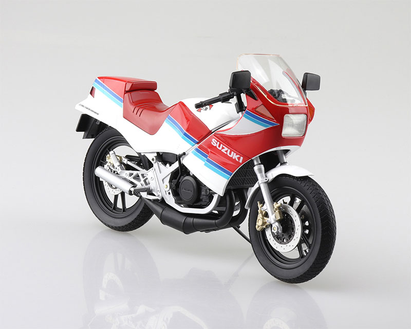 SKYNET 1/12 完成品バイク SUZUKI RG250Γ レッド×ホワイト