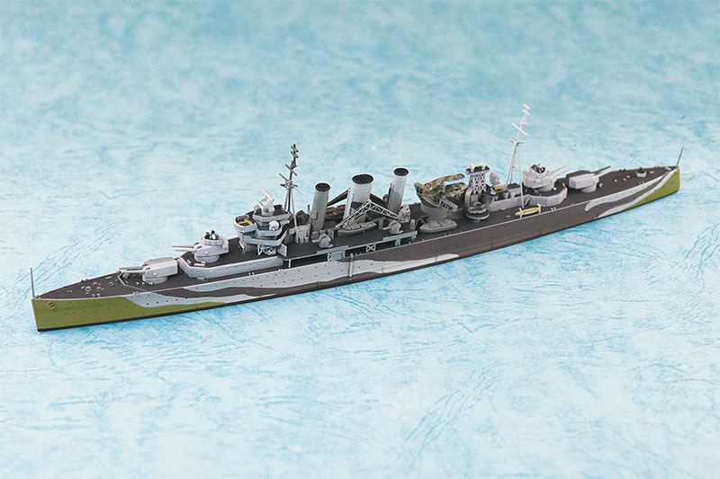 アオシマ プラモデル 1/700 ウォーターライン No.811 英国海軍 重巡洋艦ケント