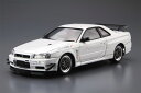 アオシマ プラモデル 1/24 ザ・チューンドカー No.34 マインズ BNR34 スカイラインGT-R '02 ニッサン