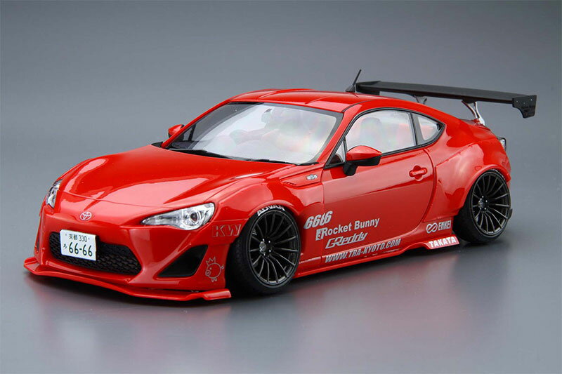 アオシマ プラモデル 1/24 ザ チューンドカー No.1 ZN6 TOYOTA 86 039 12 GREDDY ROCKET BUNNY ENKEI Ver. トヨタ