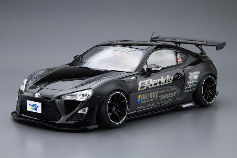 アオシマ プラモデル 1/24 ザ チューンドカー No.2 ZN6 TOYOTA 86 039 12 GREDDY ROCKET BUNNY VOLK RACING Ver. トヨタ