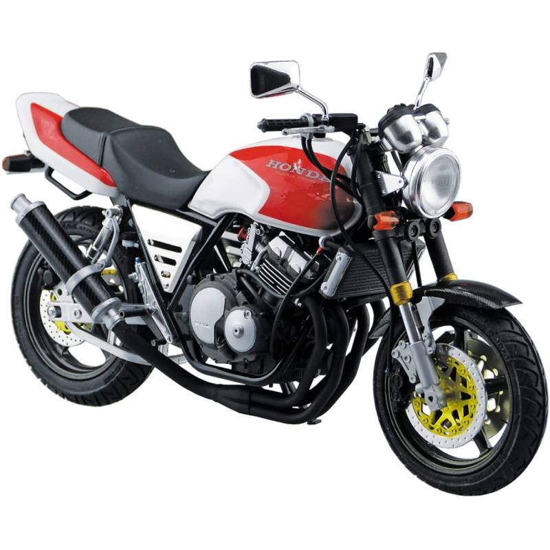アオシマ プラモデル 1/12 ザ・バイク No.53 ホンダ NC31 CB400 SUPER FOUR '92 カスタムパーツ付き