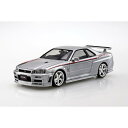 アオシマ プラモデル ザ・モデルカー 1/24 ニッサン BNR34 スカイライン GT-R NISMO S-TUNE '04