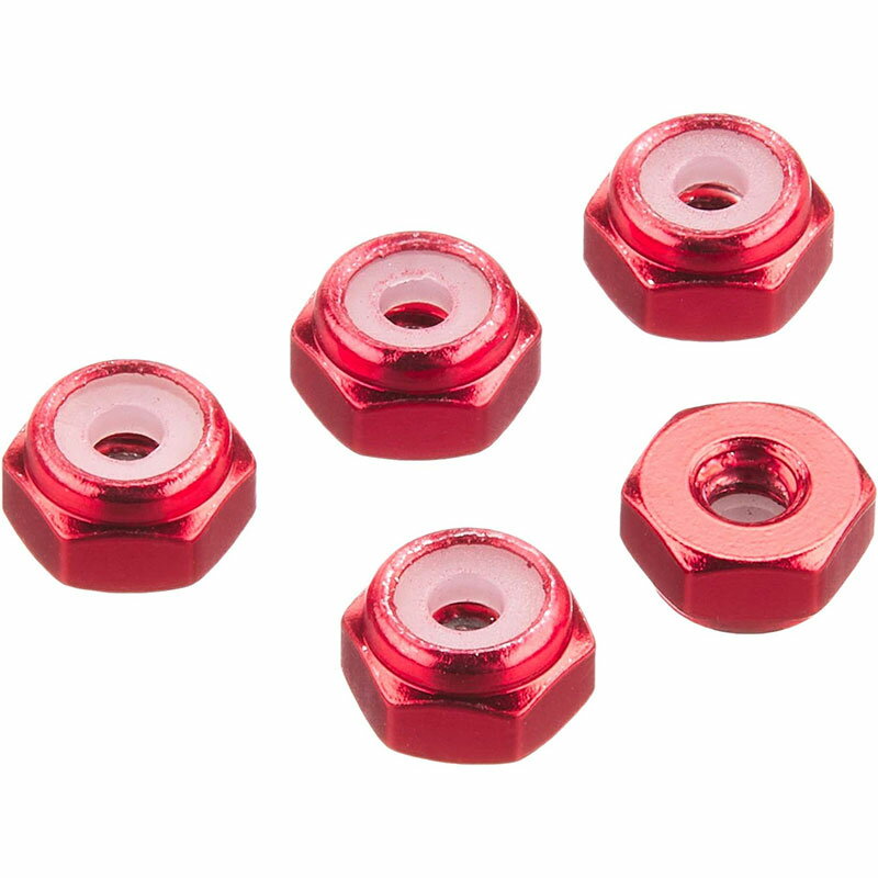 タミヤ ミニ四駆グレードアップパーツ No.493 2mmアルミロックナット レッド5個 ITEM- ...