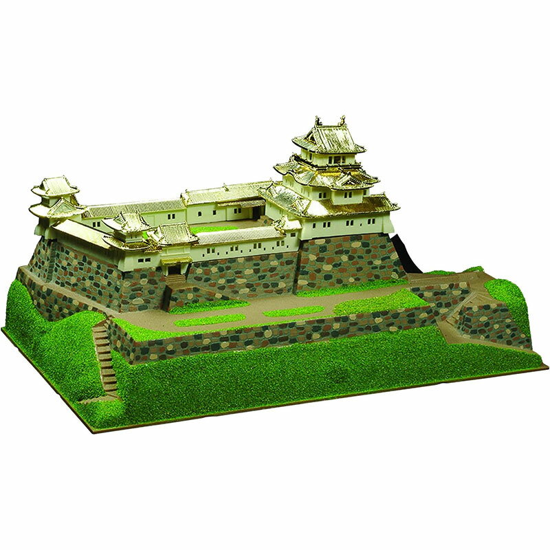 童友社 日本の名城プラモデル ジョイジョイゴールドコレクション 1/550 和歌山城
