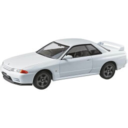 アオシマ プラモデル 1/32 ザ・スナップキット No.14-B ニッサン R32スカイラインGT-R クリスタルホワイト