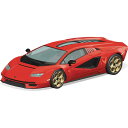 アオシマ プラモデル 1/32 ザ・スナップキット No.19-B ランボルギーニ カウンタック LPI 800-4 レッド