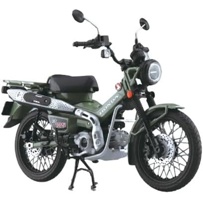 SKYNET 1/12 完成品バイク Honda CT125 ハンターカブ パールオーガニックグリーン
