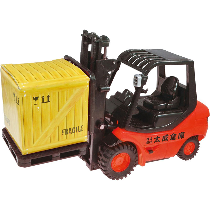 童友社 R/C ラジコン 1/20 ミニ フォークリフト レッド 2.4GHz