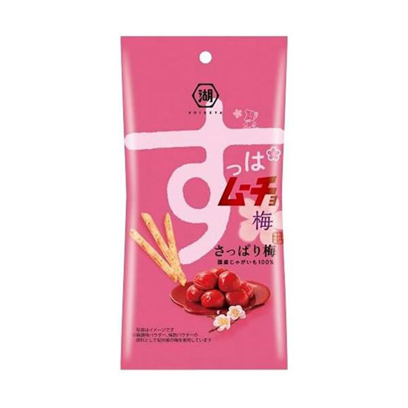 湖池屋 スリムバッグ すっぱムーチョ さっぱり梅 （駄菓子 おやつ 遠足 お菓子）
