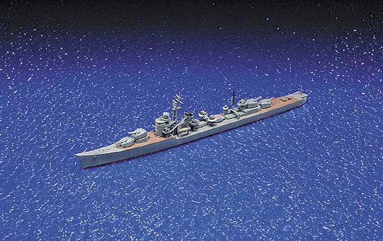 アオシマ プラモデル 1/700 ウォーターライン No.440 日本海軍 駆逐艦 初月