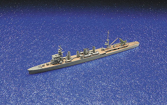 アオシマ プラモデル 1/700 ウォーターライン No.351 日本海軍 軽巡洋艦 神通 1942