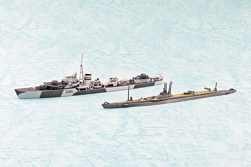 アオシマ プラモデル 1/700 ウォーターライン 英国海軍 駆逐艦 ジュピターSP