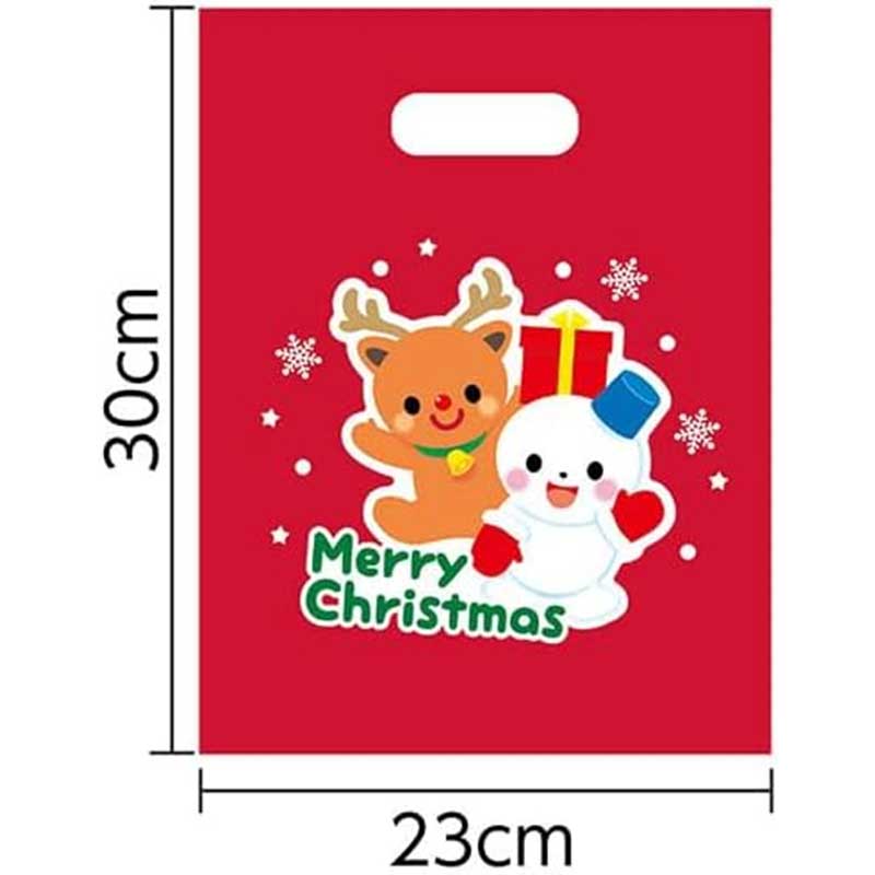 メーカー希望小売価格はメーカーサイトに基づいて掲載していますかわいいクリスマス柄のプレゼントバッグです。 ※デザインは変わる可能性があります。 ■商品サイズ：約W300×230mm ■材質：HDPE■メーカー：アーテック(artec)検索ワード：クリスマス、ラッピング、袋
